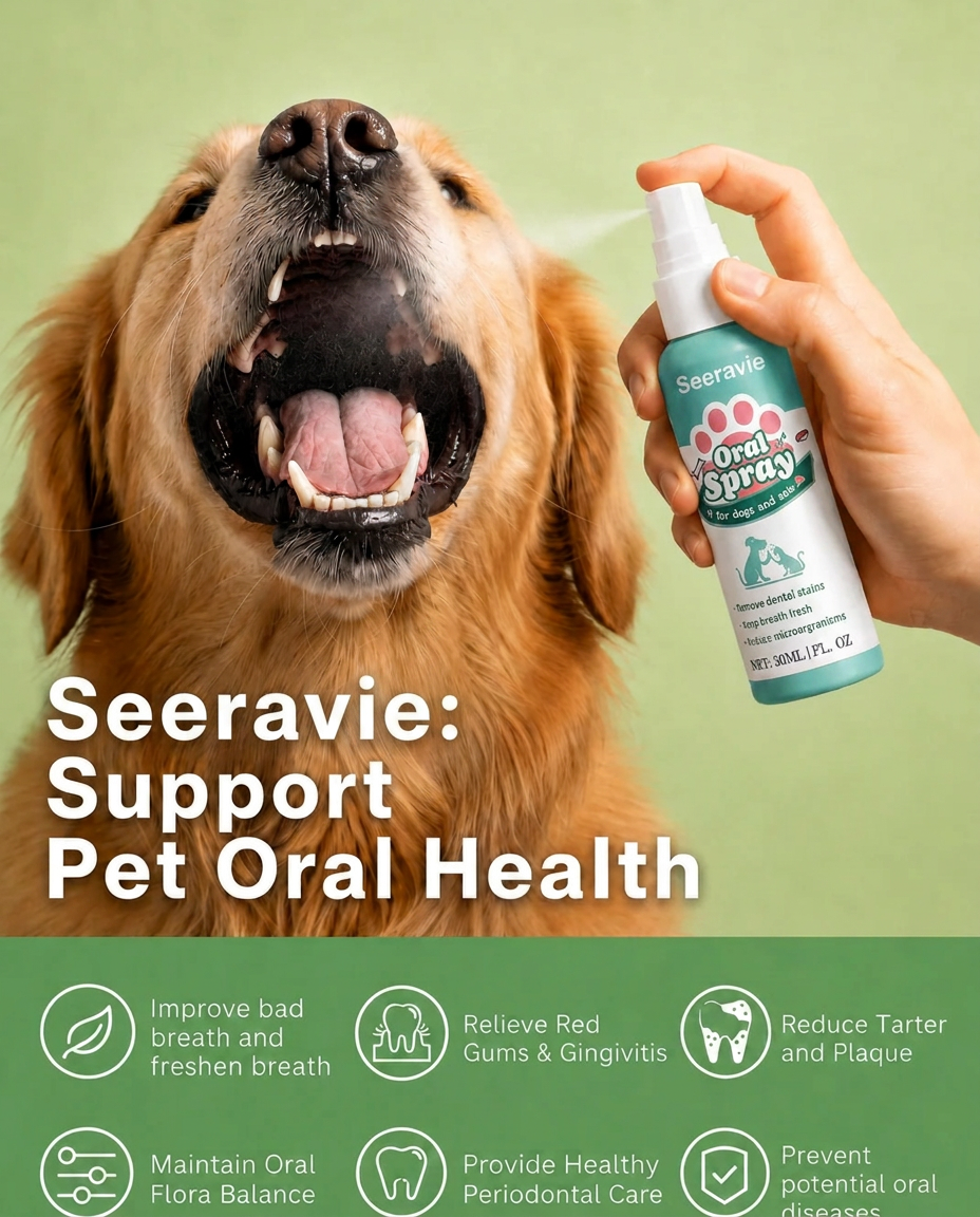Six ways Seeravie supports pet oral health
