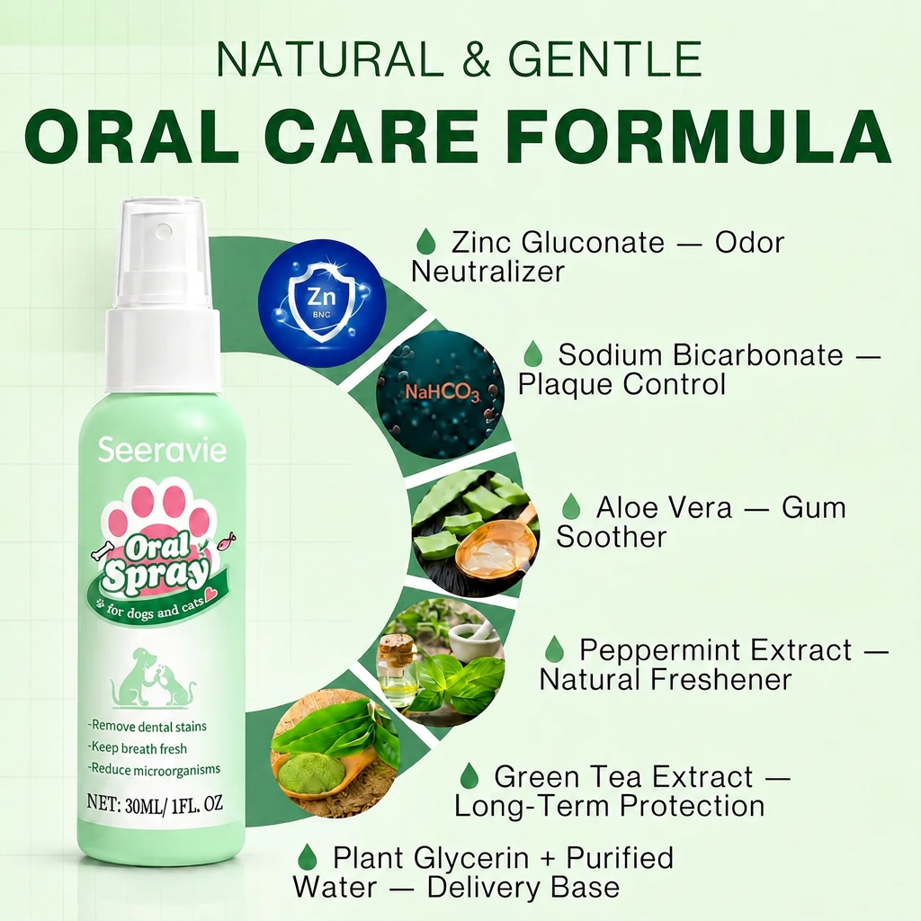Natural and gentle oral care formula breakdown