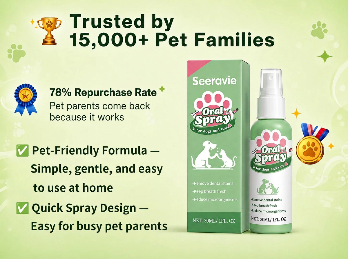 Trusted by 15,000+ pet families